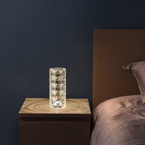 Luxury Acrylic Crystal Lamp – USB, Touch Dimming, Mood Lighting