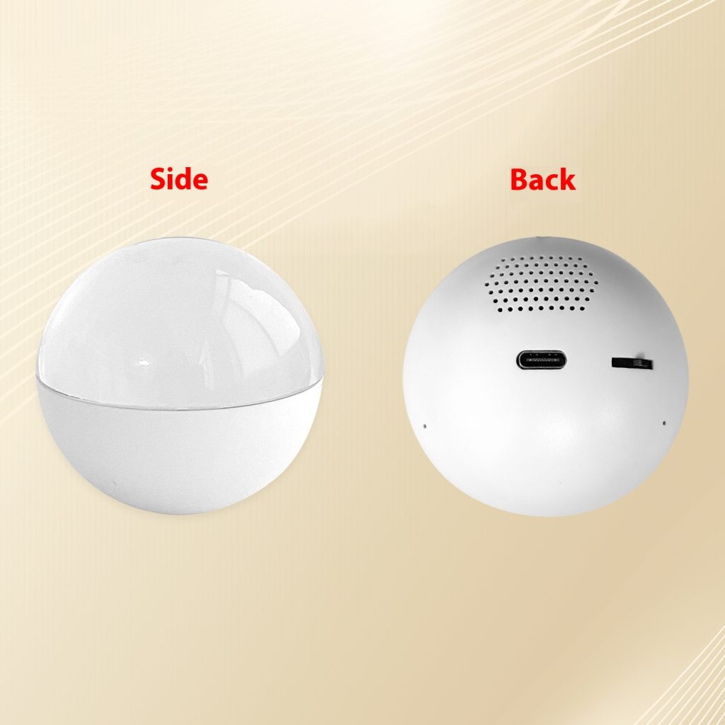 3D Video Crystal Ball Lamp — Spherical Pixel Display with 2.7″ Screen & 4 GB Storage