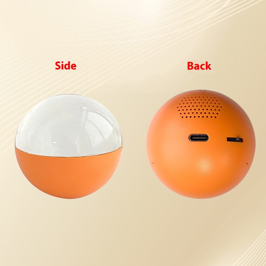 3D Video Crystal Ball Lamp — Spherical Pixel Display with 2.7″ Screen & 4 GB Storage